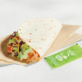 Cantina Chicken Soft Taco — official Taco Bell menu photo