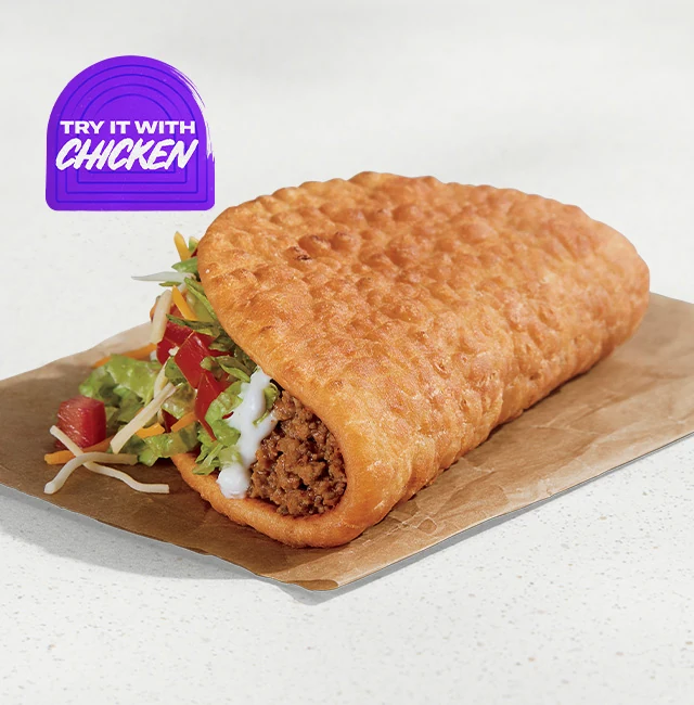 Chalupa Supreme — official Taco Bell menu photo