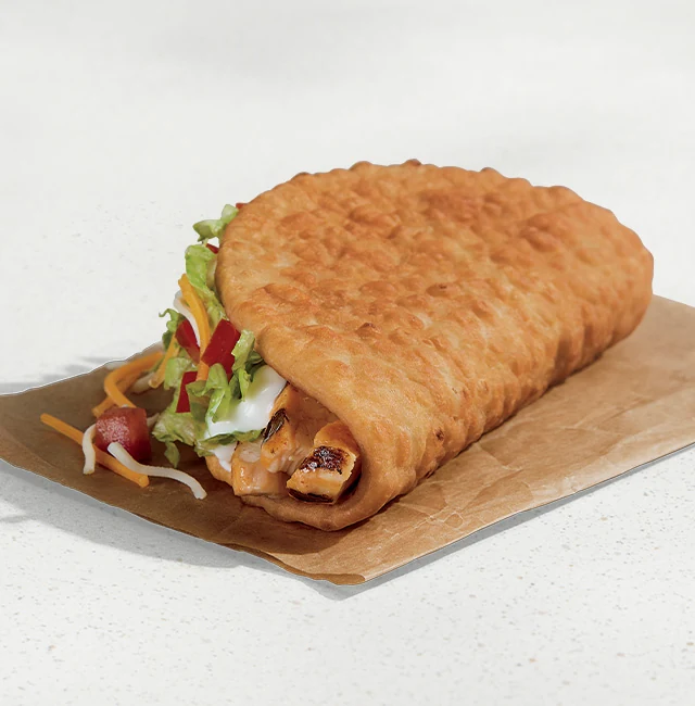Chalupa Supreme - Chicken — official Taco Bell menu photo