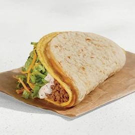 Cheesy Gordita Crunch — official Taco Bell menu photo