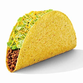 Crunchy Taco — official Taco Bell menu photo