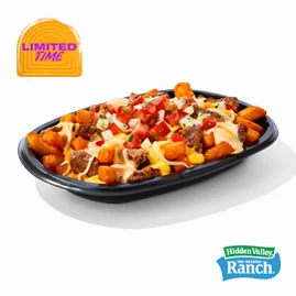 Diablo Ranch Steak Nacho Fries — official Taco Bell menu photo