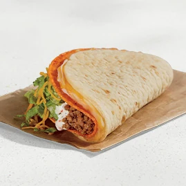 Doritos® Cheesy Gordita Crunch - Nacho Cheese — official Taco Bell menu photo