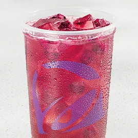 Dragonfruit Berry Agua Refresca — official Taco Bell menu photo