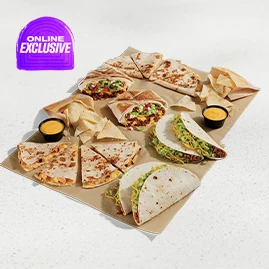 Meal for 4 — official Taco Bell menu photo