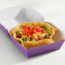 Mini Taco Salad — official Taco Bell menu photo