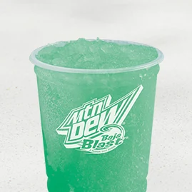 MTN DEW® Baja Blast® Freeze — official Taco Bell menu photo