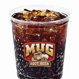 Mug® Root Beer — official Taco Bell menu photo