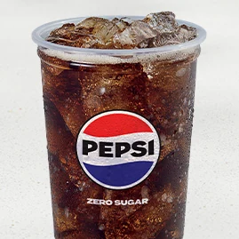 Pepsi® Zero Sugar — official Taco Bell menu photo