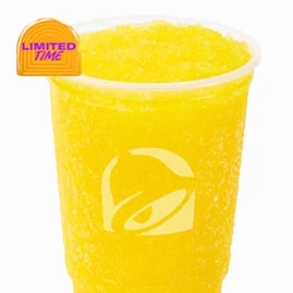 Pineapple Citrus Energy Freeze  — official Taco Bell menu photo