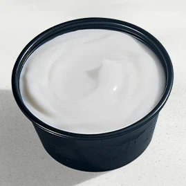 Reduced-Fat Sour Cream — official Taco Bell menu photo