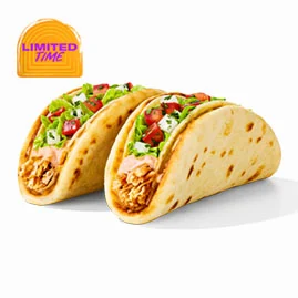 Slow-Roasted Chicken Gordita Crunch Duos 2pk — official Taco Bell menu photo