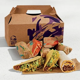 Taco & Burrito Cravings Pack — official Taco Bell menu photo