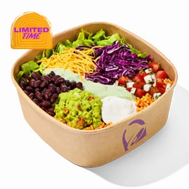 Veggie Bowl — official Taco Bell menu photo