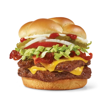 Big Bacon Classic® Double — official Wendy's menu photo