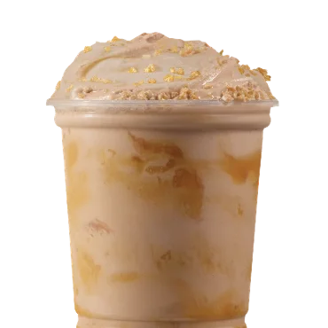 Caramel Crunch Chocolate Frosty Fusion™ — official Wendy's menu photo