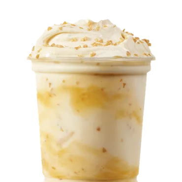 Caramel Crunch Vanilla Frosty Fusion™ — official Wendy's menu photo