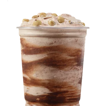 Cookie Dough Frosty Fusion®, Chocolate — official Wendy's menu photo