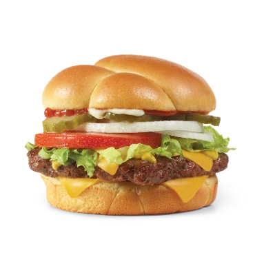 Dave's Single® — official Wendy's menu photo