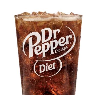 Diet Dr Pepper® — official Wendy's menu photo