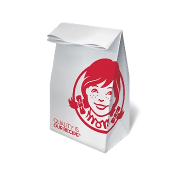 Hamburgers — official Wendy's menu photo