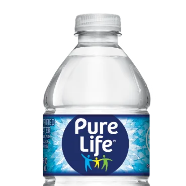Pure Life® Bottled Water — official Wendy's menu photo