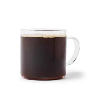 Regular Hot Coffee — official Wendy's menu photo