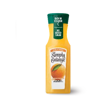 Simply Orange® Juice — official Wendy's menu photo